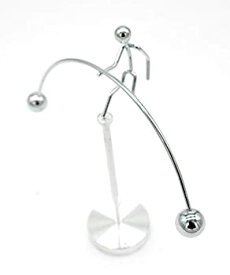 【中古】【輸入品・未使用】正直屋 やじろべえ おもちゃ やじろべい インテリア ステンレス 片足 片手 科学 ステンレス