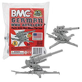 【中古】【輸入品・未使用】BMC クラシック WW2 ドイツ製 88mm 砲兵 - 2ピース グレープラスチック アーミーメンズアクセサリー