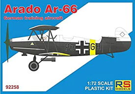 【中古】【輸入品・未使用】RSモデル 1/72 ドイツ空軍 アラド Ar-66 練習機 プラモデル 92258