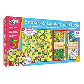 【中古】【輸入・日本仕様】Galt Toys - Snakes and Ladders Ludo Game Set