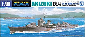 【未使用】【中古】青島文化教材社 1/700 ウォーターラインシリーズ 日本海軍 駆逐艦 秋月 プラモデル 426