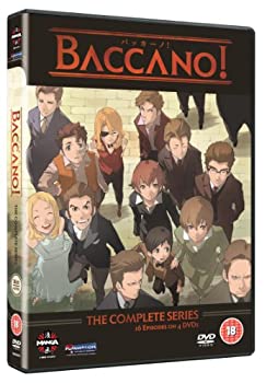 【未使用】BACCANO! -バッカーノ!- コンプリート DVD-BOX (全16話%ｶﾝﾏ% 406分) 成田良悟 アニメ