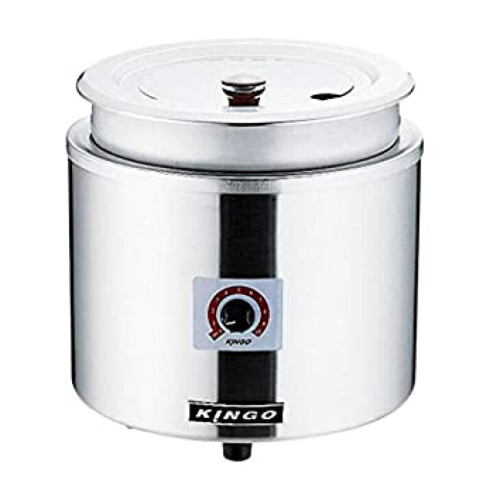 楽天市場】【未使用】【中古】KINGO湯煎式電気スープジャー 11L D9001 