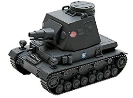 【未使用】エブロ ガールズ&パンツァー ドイツ IV号戦車D型 ノンスケールモデル全長約95mm プラモデル 30001