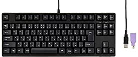 【中古】FILCO Majestouch2 Tenkeyless S〔静音〕 キーボード 91日本語カナあり CherryMXピンク軸 USB/PS2両対応 ブラック FKBN91MPS/JB2