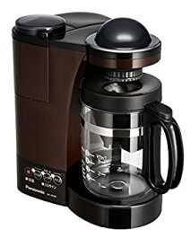 【未使用】パナソニック コーヒーメーカー ミル付き ステンレスフィルター付き 浄水機能 ブラウン NC-R500-T