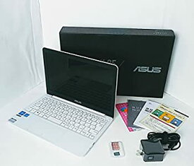 【中古】【輸入・日本仕様】エイスース 11.6型ノートパソコン ASUS VivoBook E200HA ホワイト（KINGSOFT Office Standar） E200HA-8350W