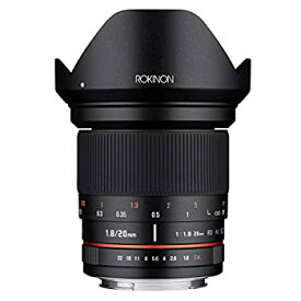 【未使用】Rokinon 20mm f/1.8 AS ED UMC 広角レンズ Fuji Xマウント交換可能レンズカメラ用