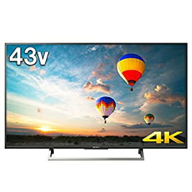 【中古】ソニー 43V型 液晶 テレビ ブラビア KJ-43X8000E B 4K Android TV 外付けHDD録画外付けHDD裏番組録画 2017年モデル