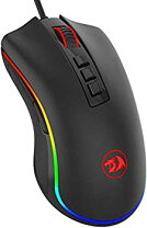 Redragon m908 impact レッドラゴン マウス 設定 Amazon Redragon レッドラゴン M908WB インパクト RGB LED MMO ゲーミングマウス サイドボタン12個付き 光学有線人間工学マウス 最大24,000DPI 高精度 18のプログラム可能なマクロショートカット 快適なグリップ Redragon