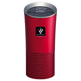 【中古-非常に良い】シャープ プラズマクラスター搭載 車載用イオン発生機 レッド IG-KC15-R