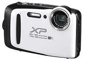 【中古】FUJIFILM 防水カメラ XP130 ホワイト FX-XP130WH