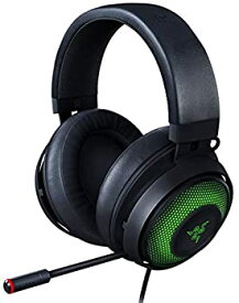 【未使用】【中古】Razer Kraken Ultimate 7.1 ゲーミングヘッドセット USB THX 7.1 Chroma 冷却ジェルパッド ノイズキャンセリングマイク PC PS4 PS5 Switch 【日