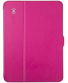 【中古】【輸入品・未使用】Speck Products Style Folio Case and Stand for Samsung Galaxy Tab 4 10.1%カンマ% Fuchsia Pink/Nickel Grey (SPK-A2793) [並行輸入品]