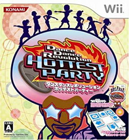 【未使用】【中古】ダンス ダンス レボリューション ホッテスト パーティー(専用コントローラ同梱版) - Wii