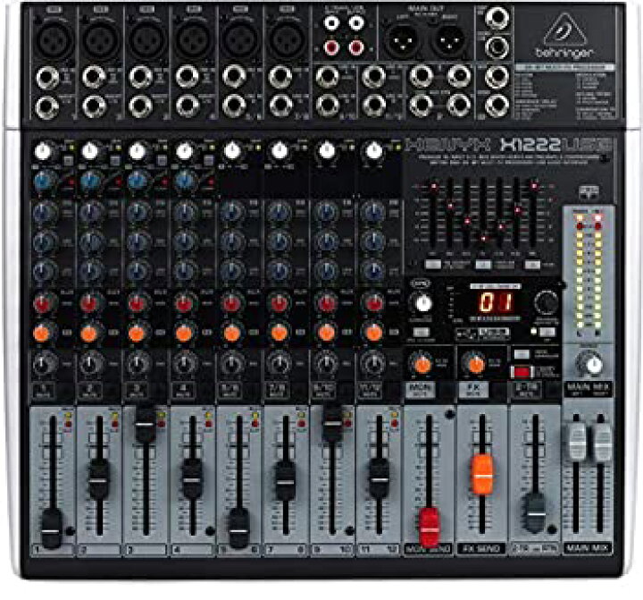 楽天市場】【中古】Behringer アナログミキサー 12チャンネル2バス 1 