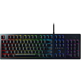 【中古】Razer Huntsman - オプト・メカニカルスイッチ採用 ゲーミングキーボード 英語/US配列 【日本正規代理店保証品】 RZ03-02520100-R3M1