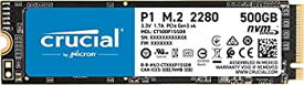 【中古】【輸入・国内仕様】Crucial SSD M.2 500GB P1シリーズ Type2280 PCIe3.0x4 NVMe 5年保証 正規代理店保証品 CT500P1SSD8JP