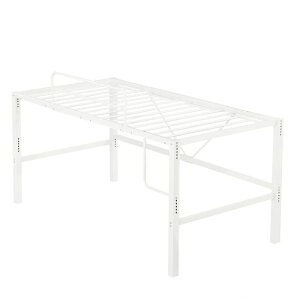 【高さ90cm、SDセミダブル】ロフトベッド パイプベッド セミダブルベッド ロータイプ 省スペース 収納 北欧風 大人 一人暮らし スチール 耐震 ベッド 高さ調整可能 長さ195×幅123cm×高さ90.5cm