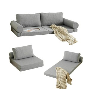 ソファ 2人掛け ソファベッド 組立て不要 フロアソファ コンパクト ローソファ こたつ用 ソファー 1人暮らし マルチに使える クッション付き 座椅子 1人掛け 完成品 運びに便利だ 軽いソファ