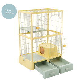 【トイレ一体型】猫 ケージ 2段 トイレ付き スコップ付き キャットケージ 幅87 かわいい 多頭 猫ケージ トイレ収納型 キャスター付 引き出し収納 ゲージ 大型 多頭飼い 猫ドア キャットハウス ネコハウス 多段 2匹 ペット ゲージ 留守番