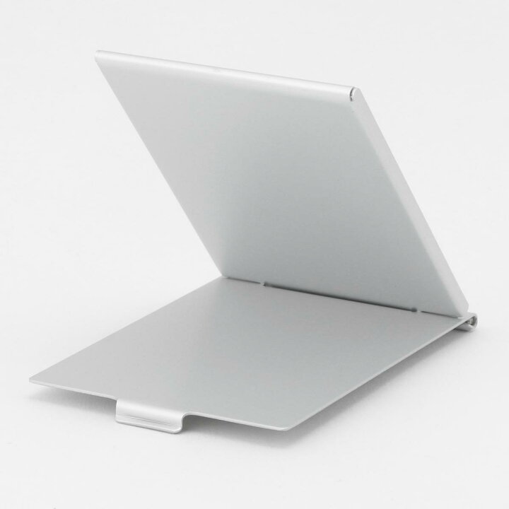 楽天市場 無印良品 公式 アルミ折りたたみミラー 小９３ｘ６３ｘ厚さ４ ４ｍｍ 無印良品