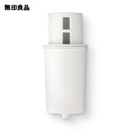 アクリル浄水ポットカートリッジ 約直径5．5×高さ12cm【無印良品 公式】