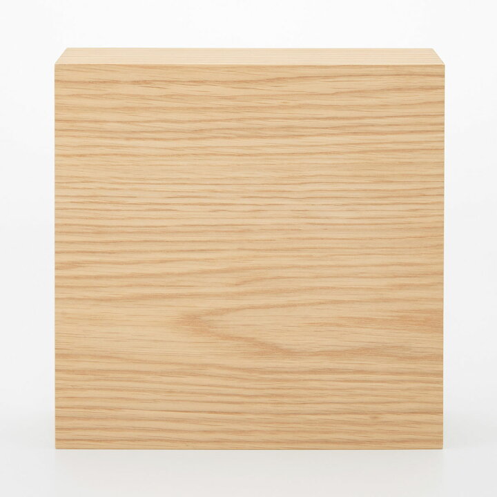 【無印良品 公式】木製コレクションスタンド引き扉付き 約幅２５．２ｘ奥行８．４ｘ高２５．２ｃｍ 無印良品