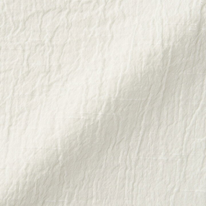 素敵な 無印良品 綿強撚クレープ織 ボックスシーツ オフ白 シングル