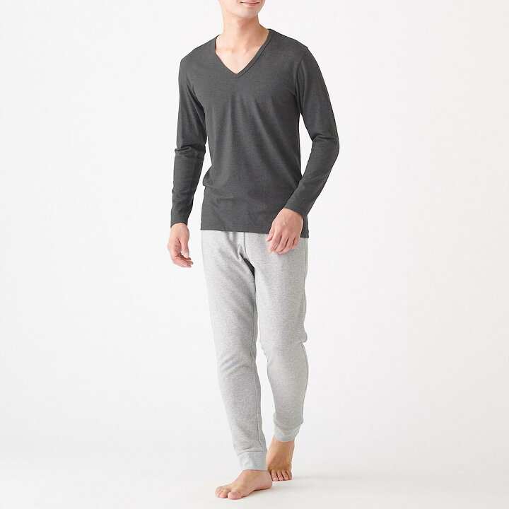 楽天市場】【無印良品 公式】綿であったか Vネック長袖Tシャツ (紳士) : 無印良品 楽天市場】【無印良品 公式】綿であったか Vネック長袖Tシャツ (紳士) : 無印良品