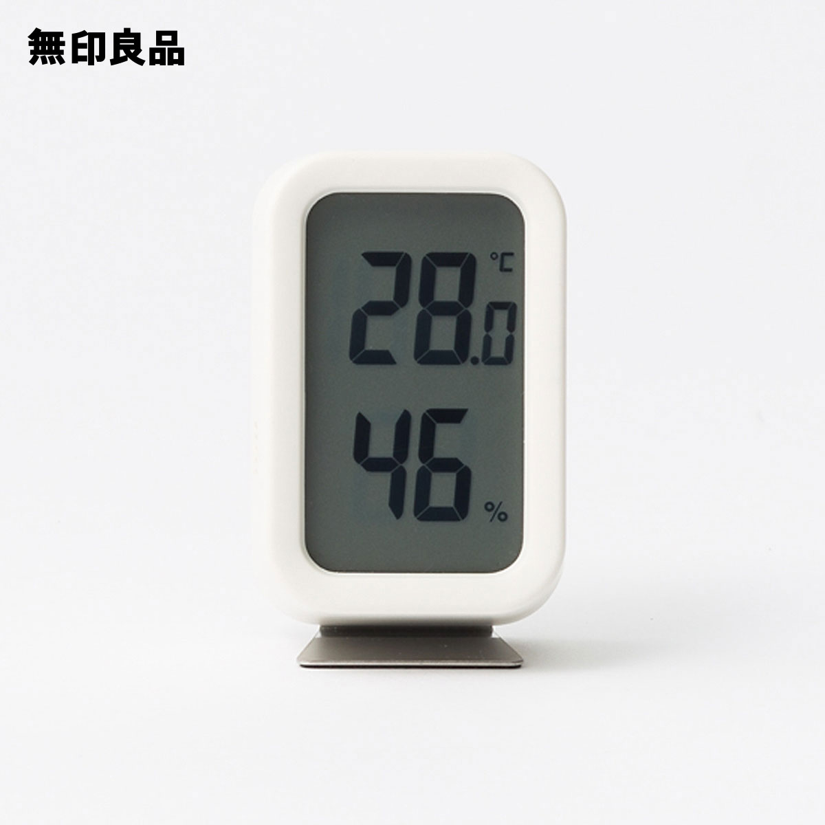 デジタル温湿度計 ホワイト／型番：ＭＪ‐ＤＴＨＷ１