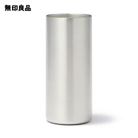 【無印良品 公式】コップとしても使える 缶飲料用 保温保冷ホルダー・500mL