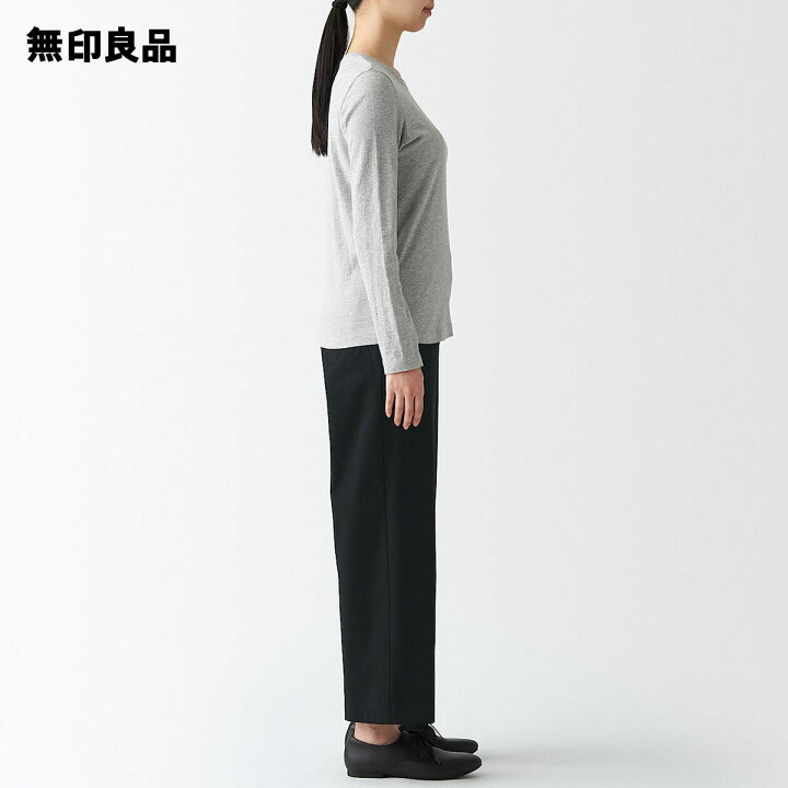 楽天市場 無印良品 公式 縦横ストレッチチノワイドパンツ 婦人 無印良品