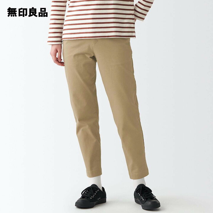 楽天市場 無印良品 公式 縦横ストレッチチノボーイフィットパンツ 婦人 無印良品