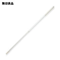 ヘッドが付け替えられる 伸縮ポール・約直径2．5×長さ68−110cm【無印良品 公式】