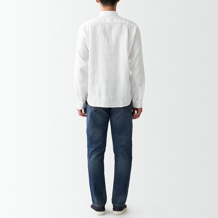 楽天市場 無印良品 公式 フレンチリネン洗いざらしシャツ 紳士 無印良品