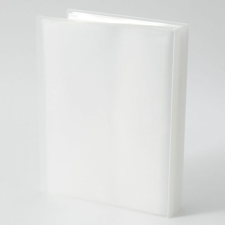 楽天市場 無印良品 公式 ポリプロピレンフォト ハガキホルダー ２段 ２ｌ対応 ２段 ２６４ポケット 両面タイプ 無印良品