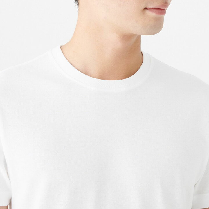 楽天市場 無印良品 公式 脇に縫い目のない 天竺編み２枚組ｔシャツ 紳士 無印良品