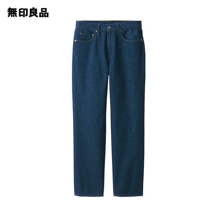 楽天市場】【無印良品 公式】デニムレギュラーパンツ股下82cm 