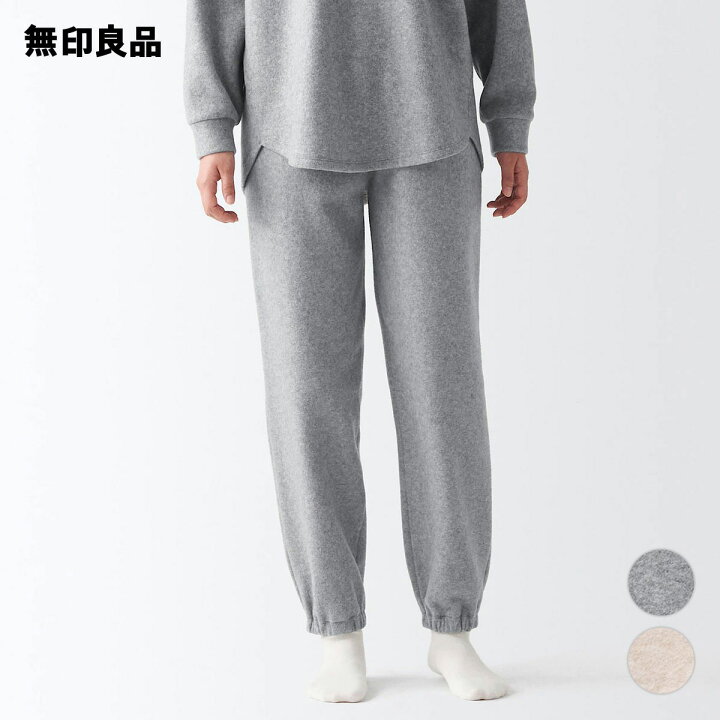 楽天市場 無印良品 公式 なめらかフリース ロングパンツ 婦人 無印良品