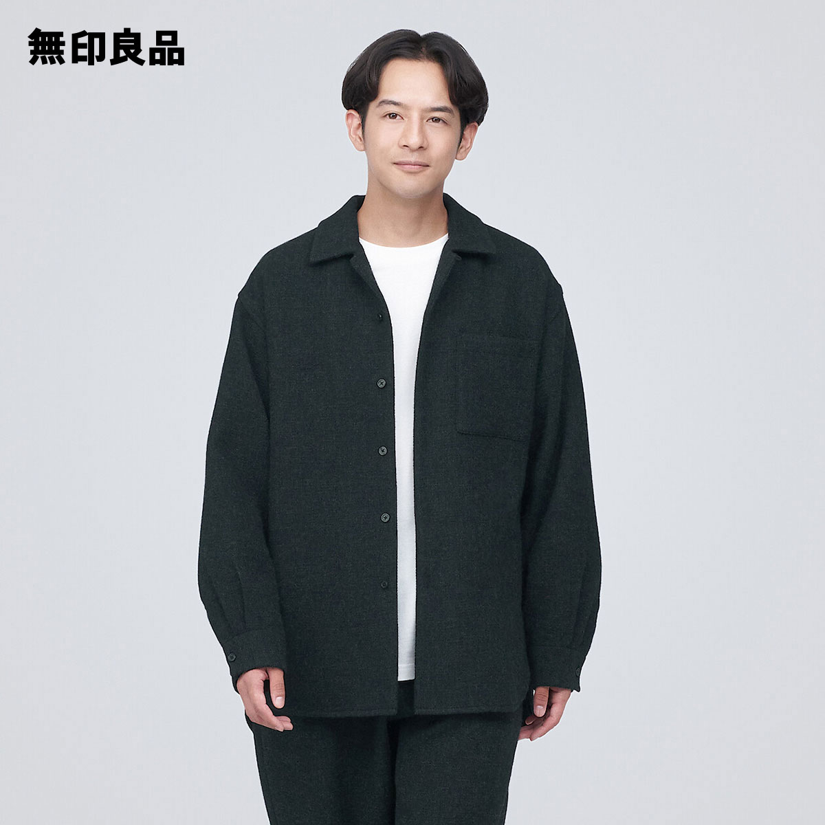 楽天市場】【無印良品 公式】再生ウール混二重織りジャケット（紳士
