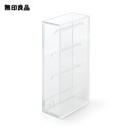 アクリルネックレス・ピアススタンド 約幅6．7×奥行13×高さ25cm【無印良品 公式】