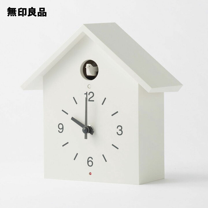 楽天市場】【無印良品 公式】鳩時計 大・ホワイト／MJ－CCWL1 