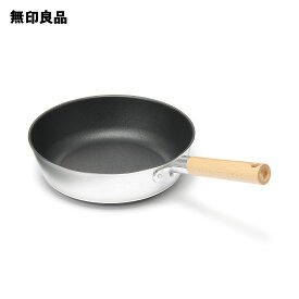 【無印良品 公式】鍋としても使える こびりつきにくいフライパン 深型・IH対応／約直径28cm