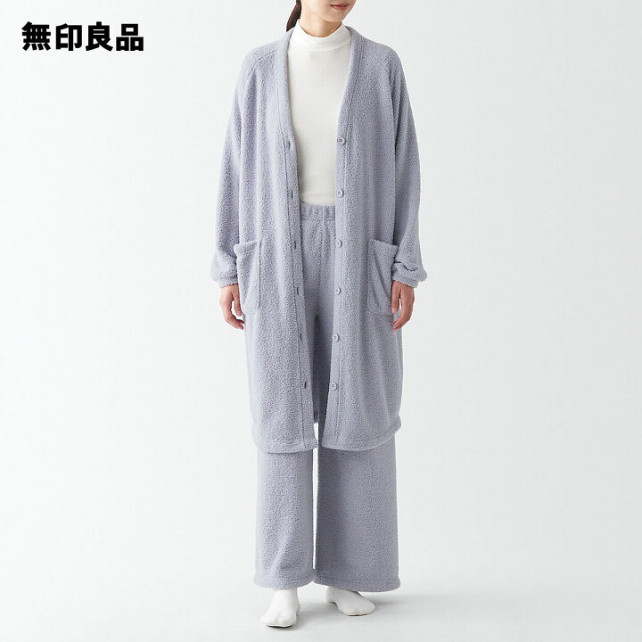楽天市場】【無印良品 公式】ニットフリース ロングカーディガン（婦人 