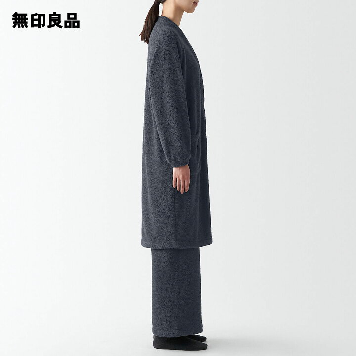 楽天市場】ニットフリース ロングカーディガン（婦人）【無印良品 公式 