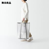 【大】ナイロンメッシュランドリーバッグ【無印良品 公式】