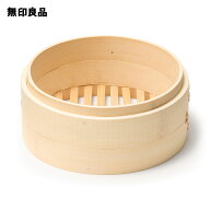 【小】竹材　蒸篭（せいろ）／本体　深型　約直径18×高さ8cm【無印良品 公式】