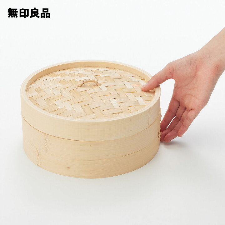 楽天市場】【大】竹材 蒸篭（せいろ）／本体 深型 約直径23×高さ 