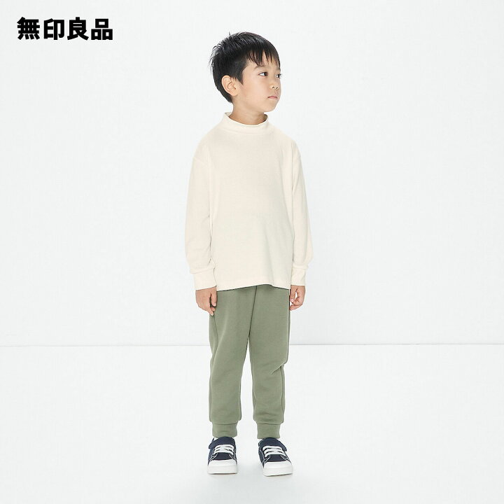 楽天市場】【無印良品 公式】起毛スムース編みハイネック長袖Tシャツ 